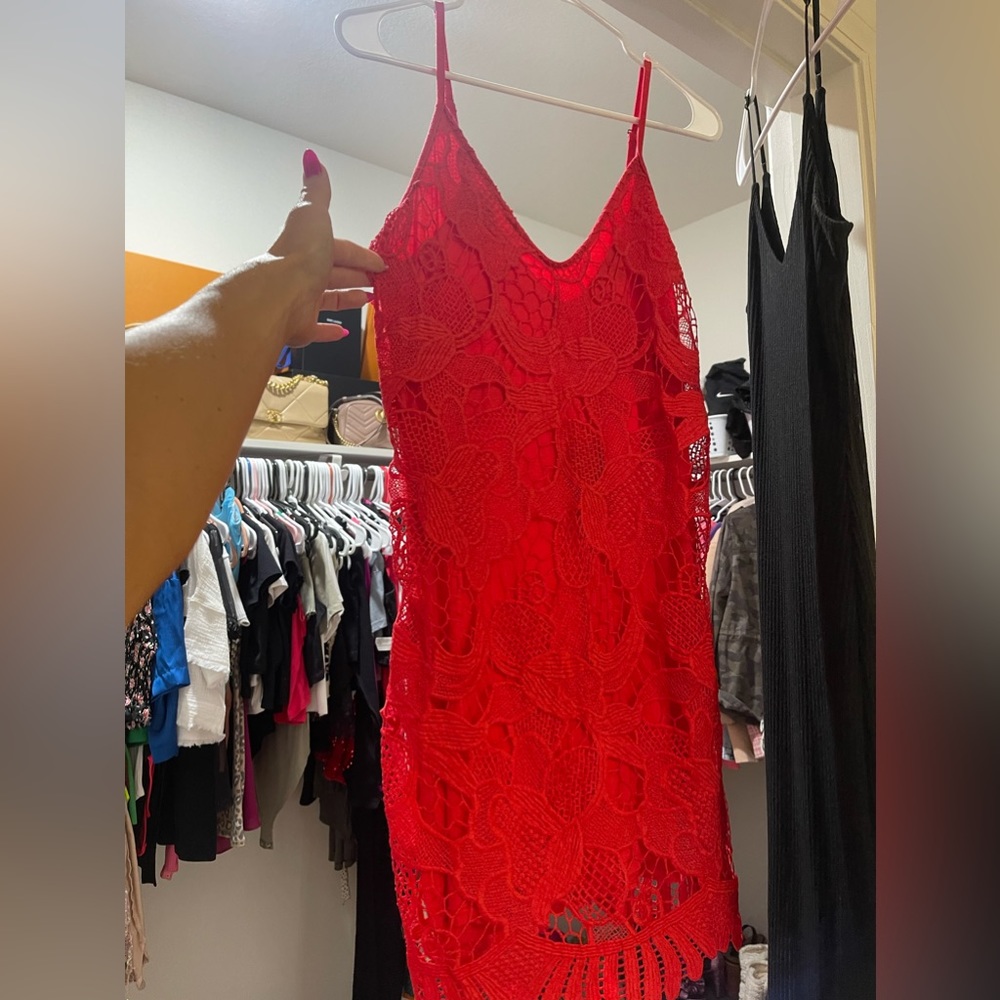 Express lace dress